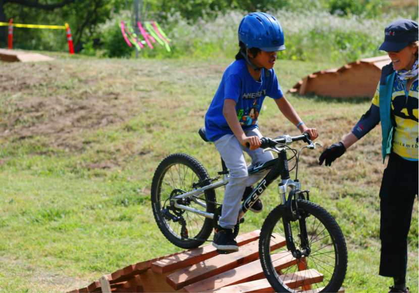 kids mountain biking